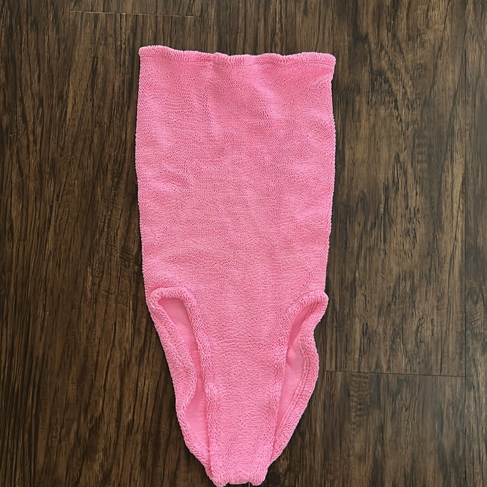 Hunza G Audrey strapless swimsuit